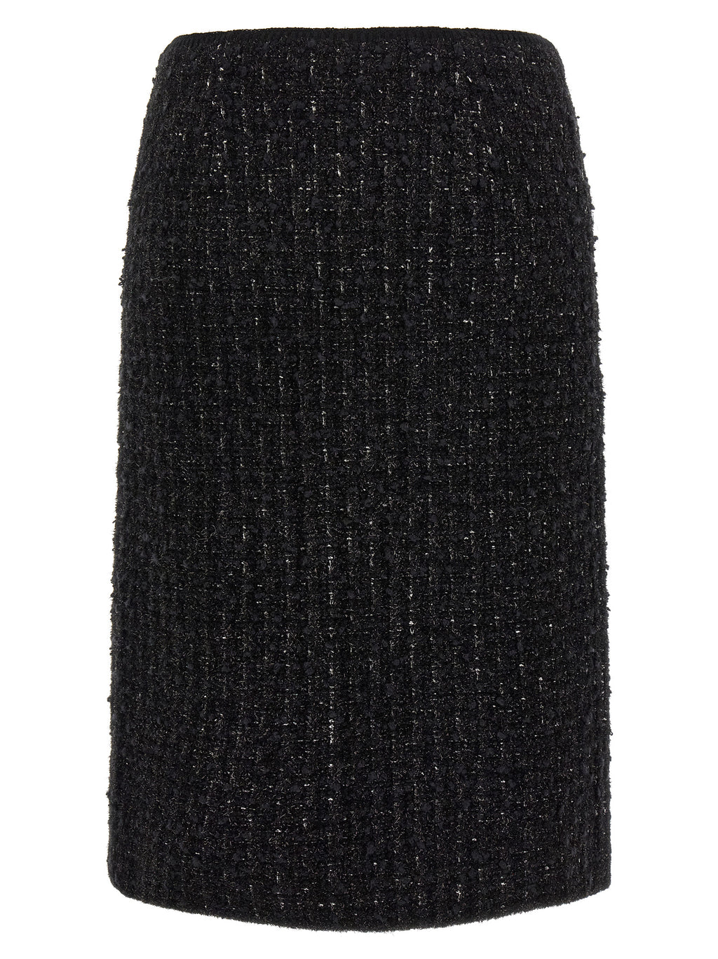 Tory Burch Black Viscose Long Skirt