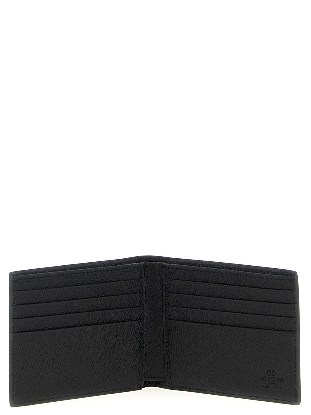 Valentino Garavani Black Calfskin Wallet