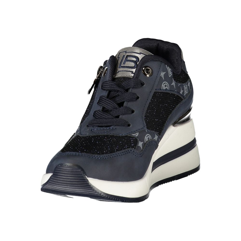 Laura Biagiotti Blue Polyurethane Women's Sneaker