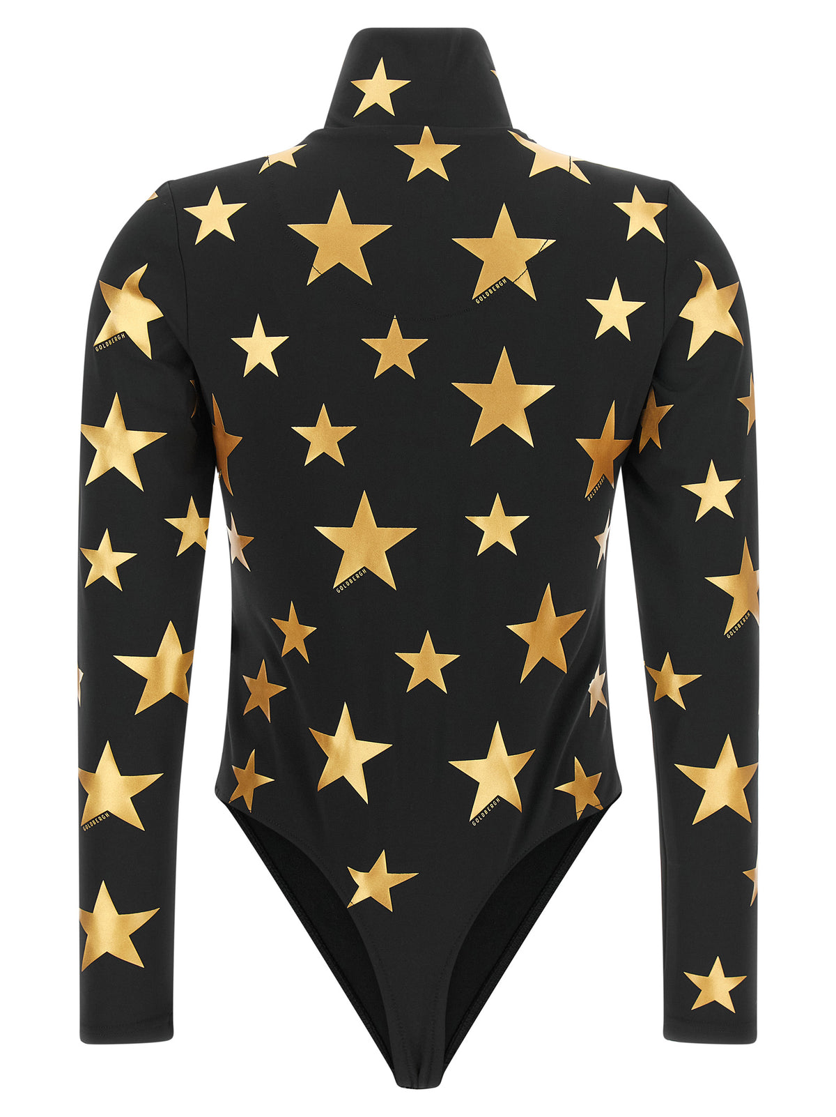 GOLDBERGH Gold Polyester Bodysuit