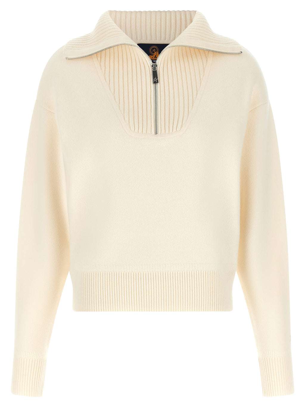 PERFECT MOMENT White Merino Wool Cardigan