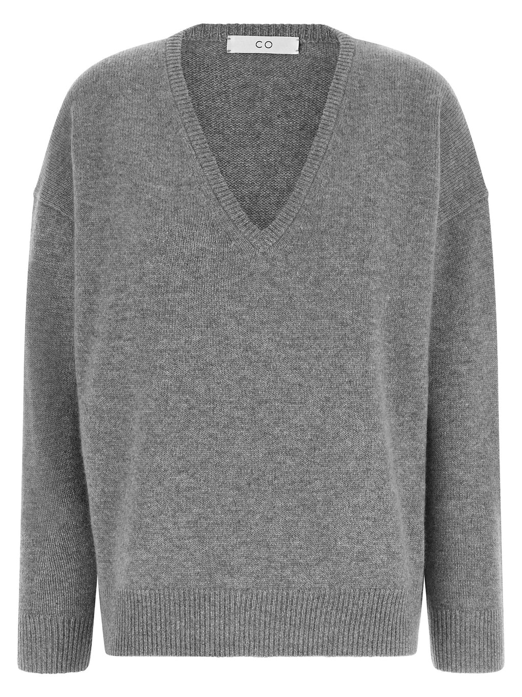 CO Gray Cashmere Cardigan