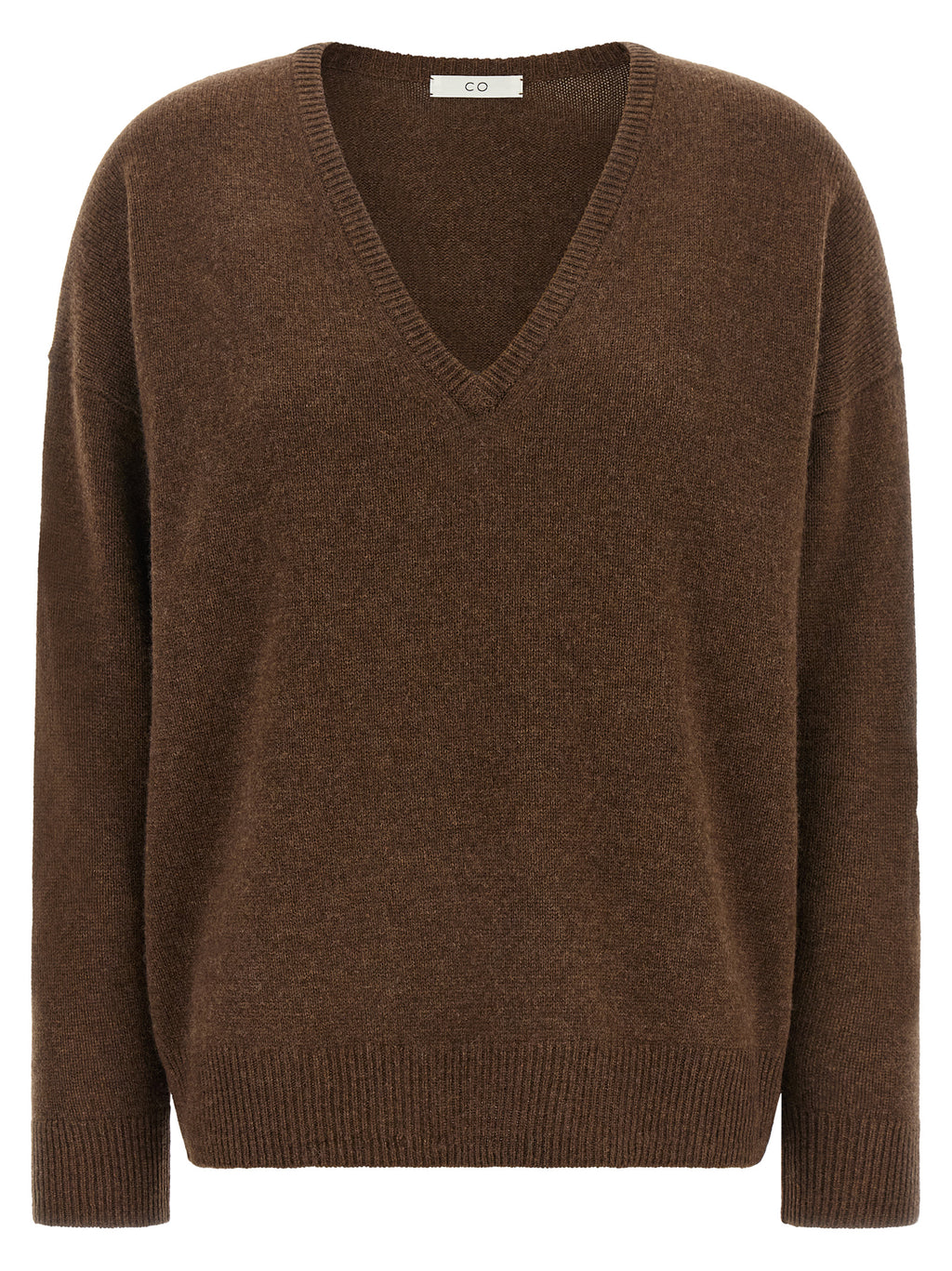 CO Brown Cashmere Cardigan