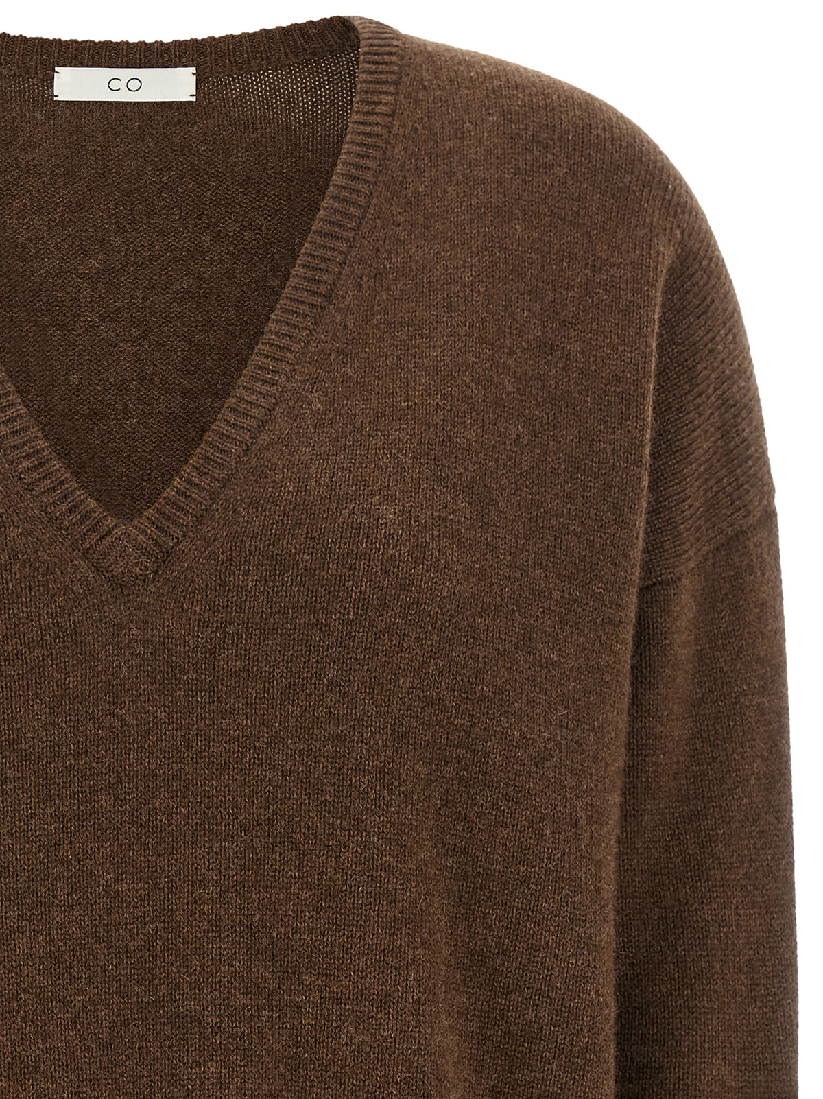 CO Brown Cashmere Cardigan