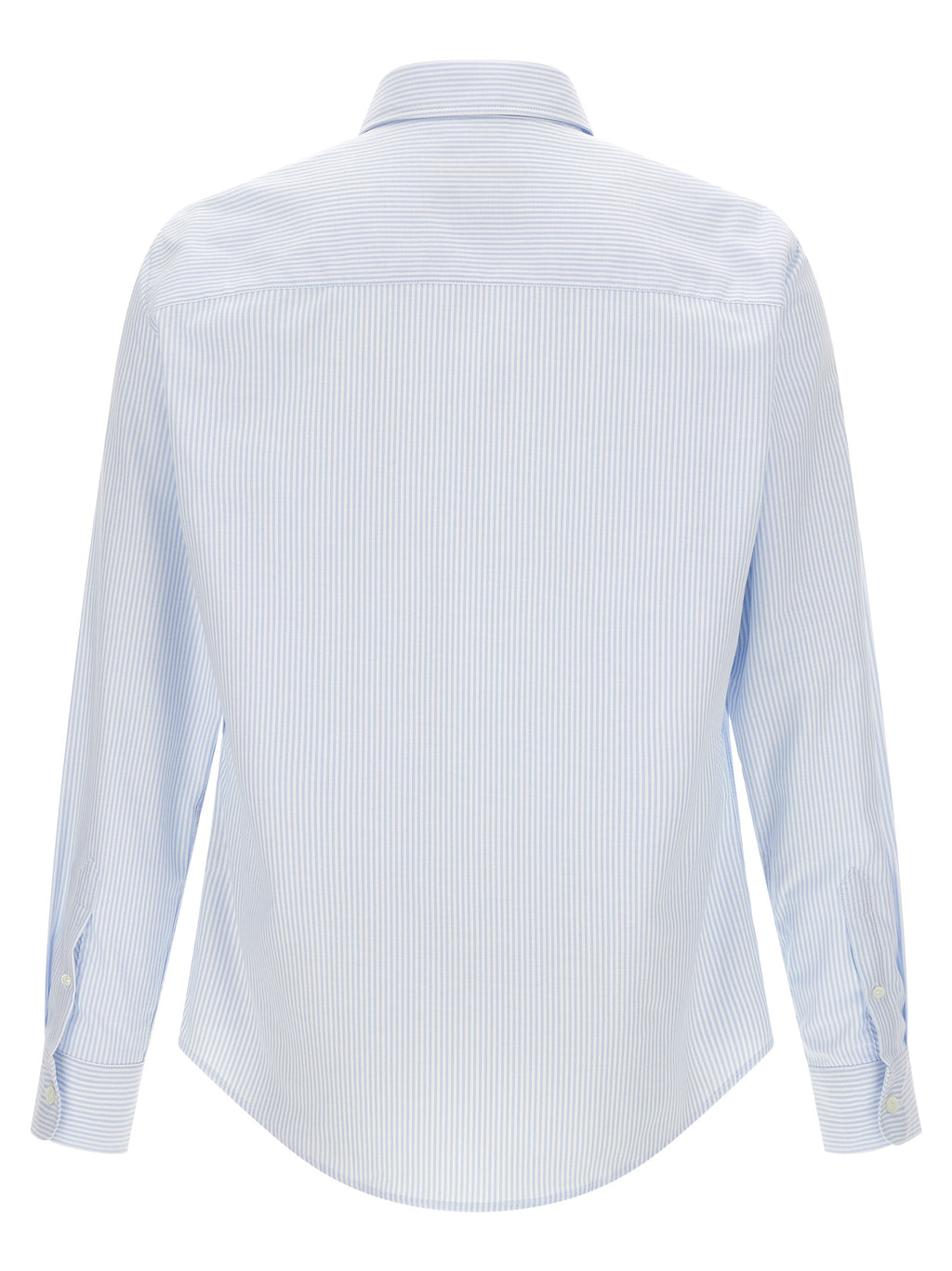 Ami Paris Blue Cotton Blouse