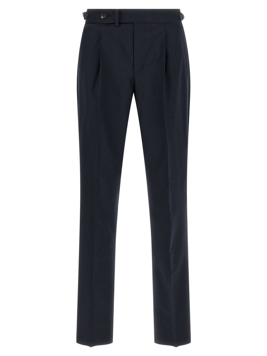 Pal Zileri Blue Wool Dress Pants