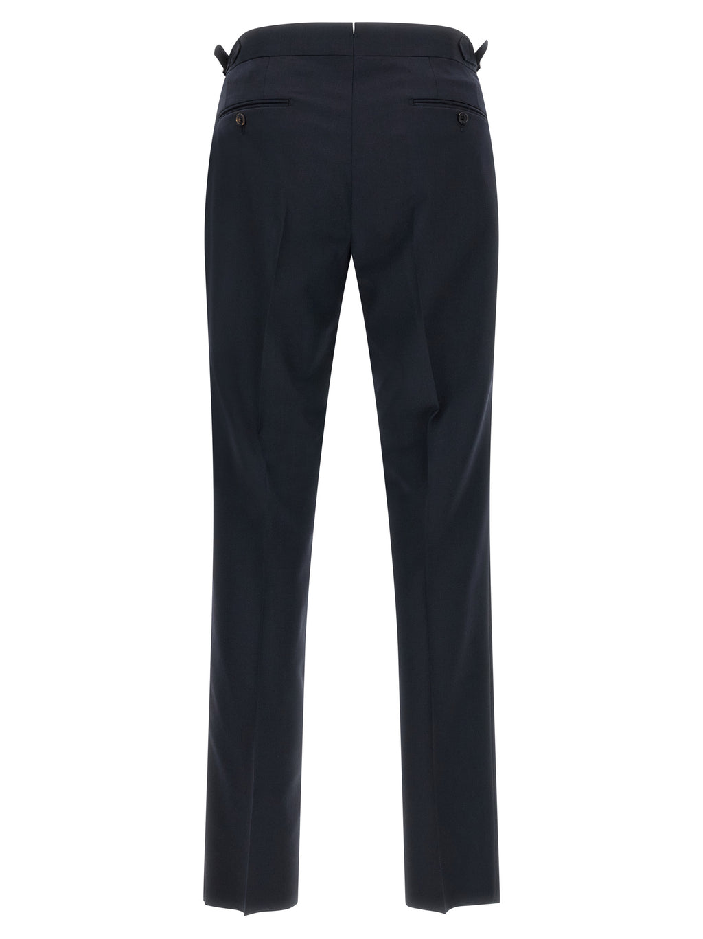 Pal Zileri Blue Wool Dress Pants