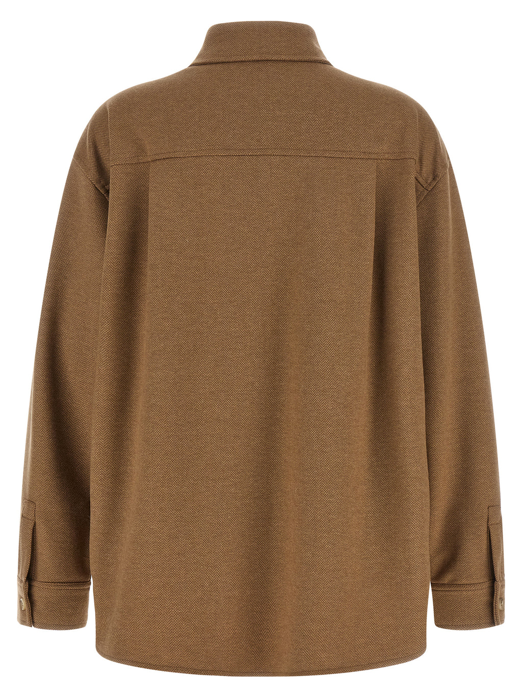 Max Mara Brown Triacetate Shell Jacket