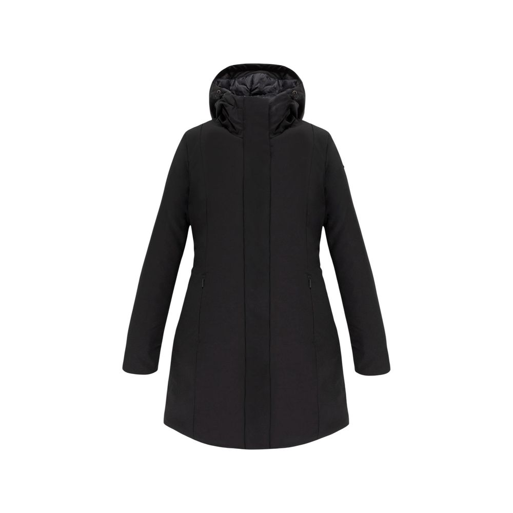 Refrigiwear Black Polyester Full-Length Jacket