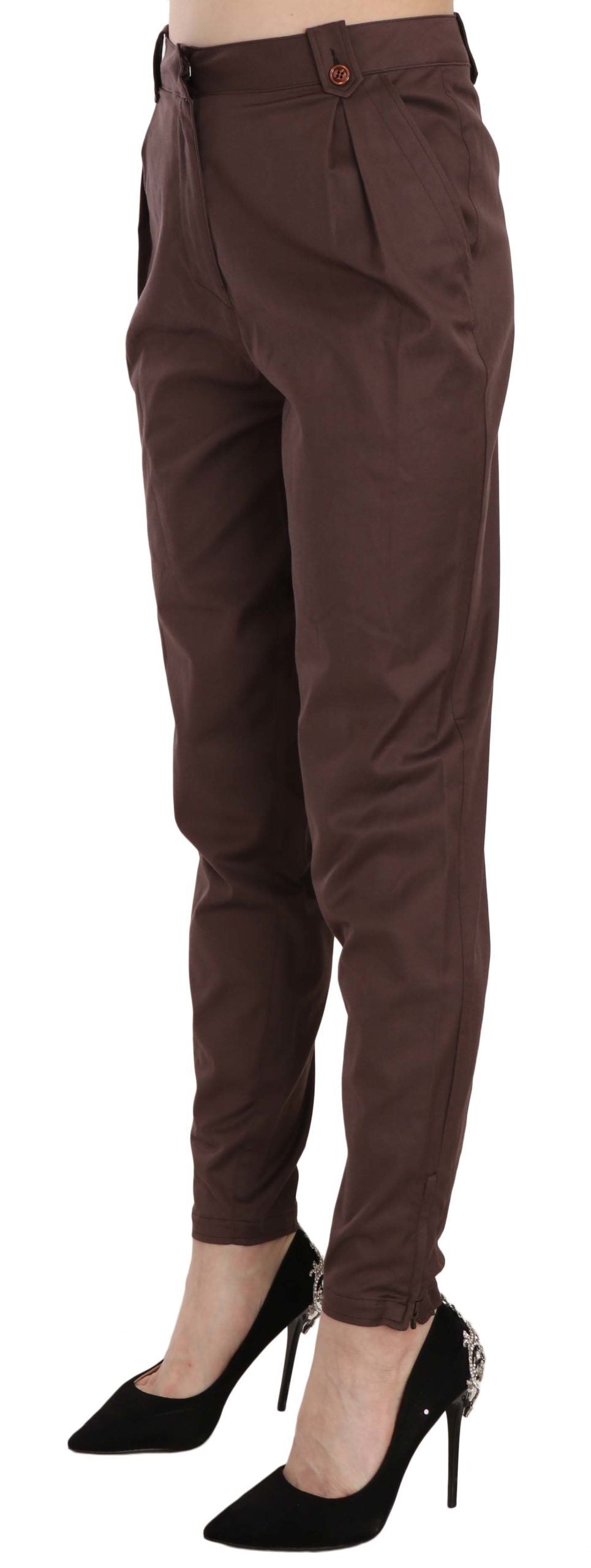 Just Cavalli Brown Casual Pants for Women alternate view