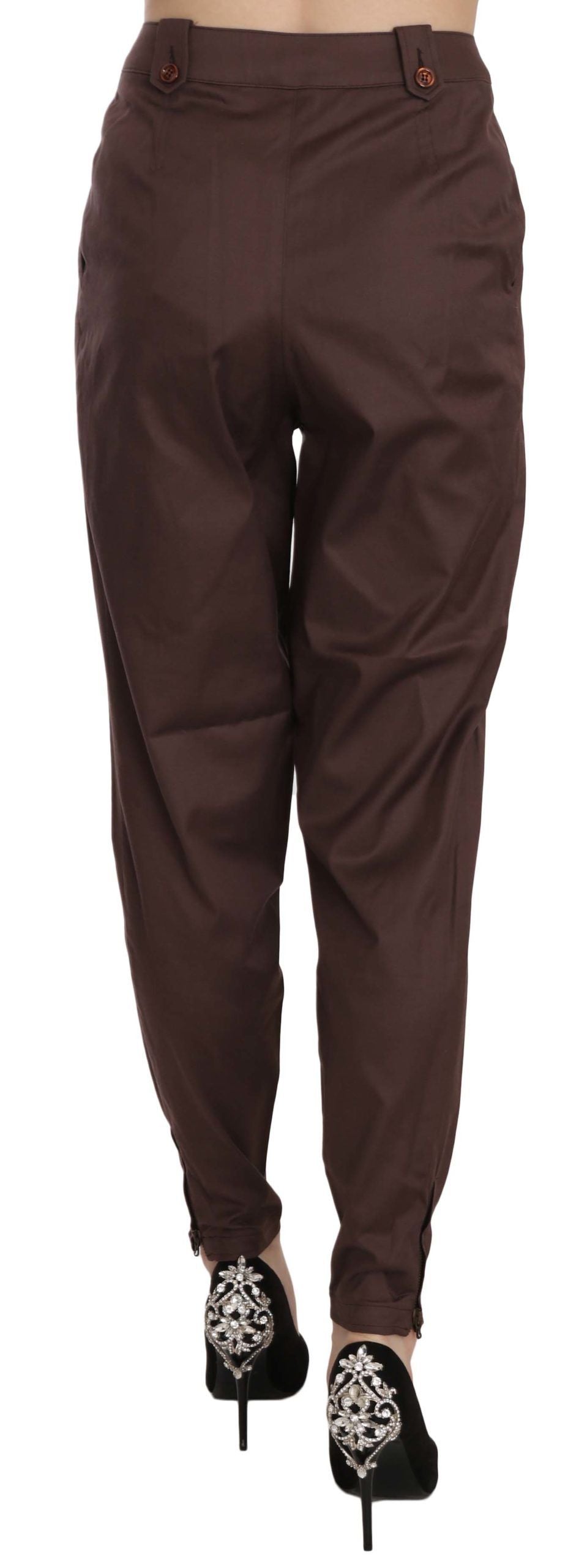 Just Cavalli Brown Casual Pants for Women detail view