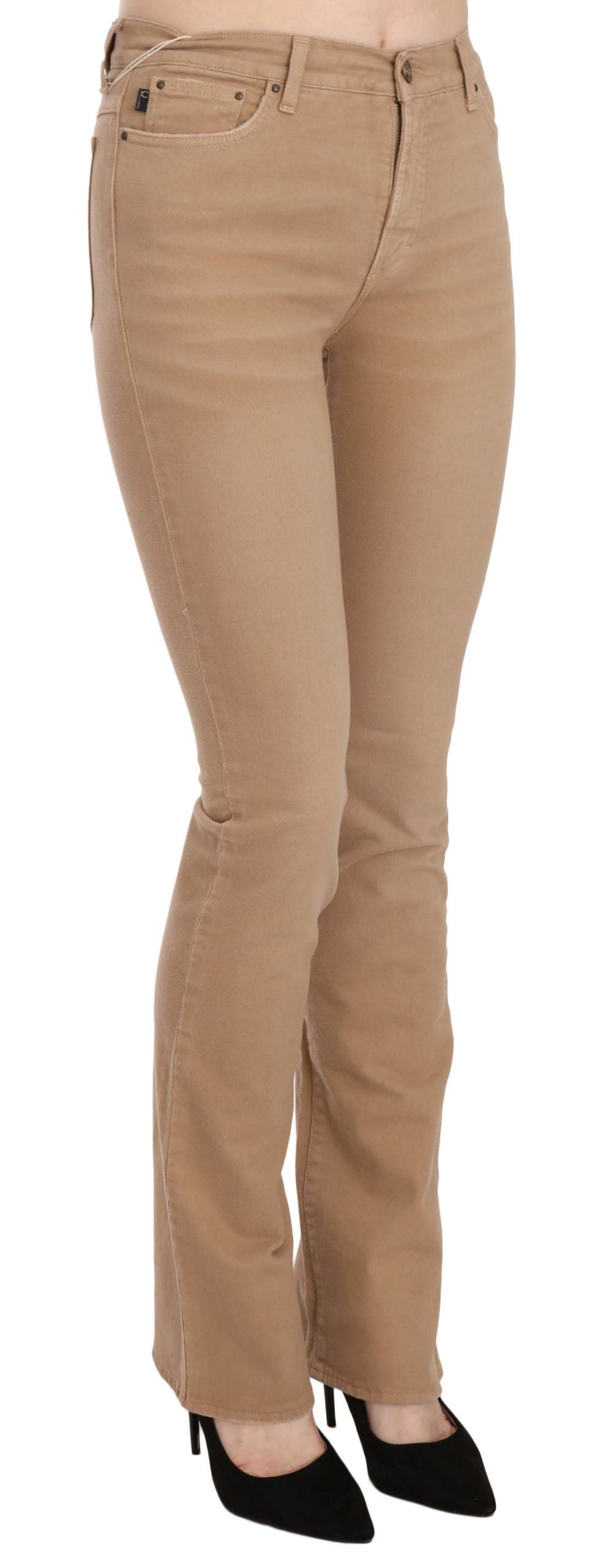 Just Cavalli Brown Skinny Pants for Women alternate view