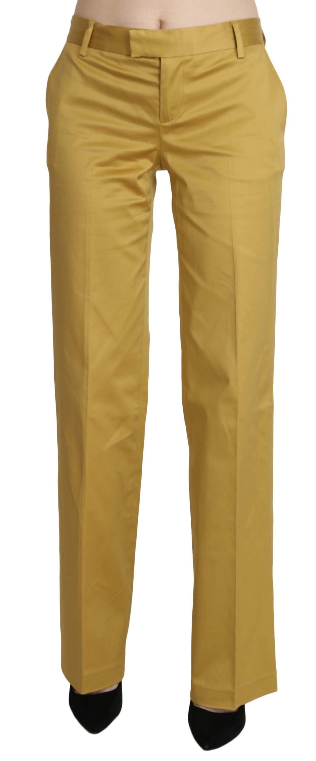 Just Cavalli Yellow Casual Pants for Women