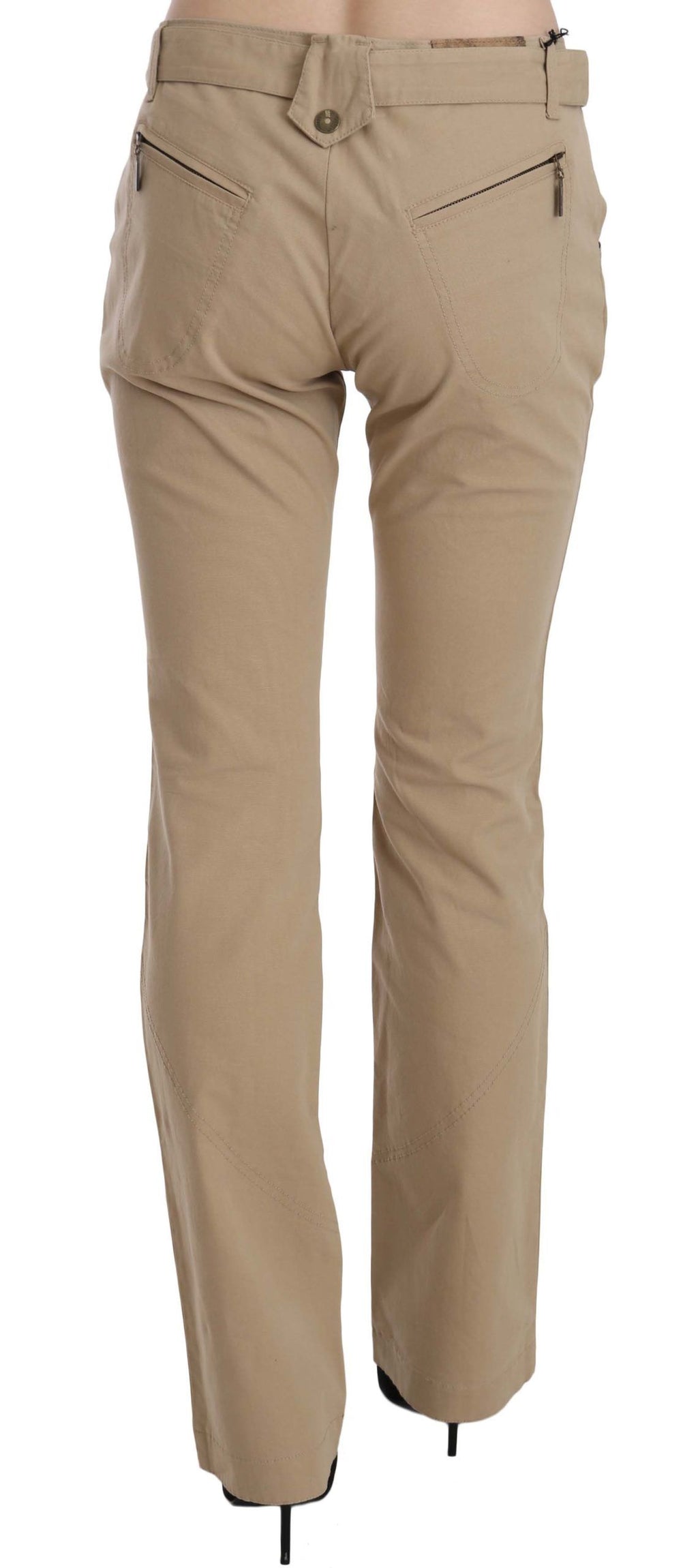 Just Cavalli Beige Casual Pants for Women detail view