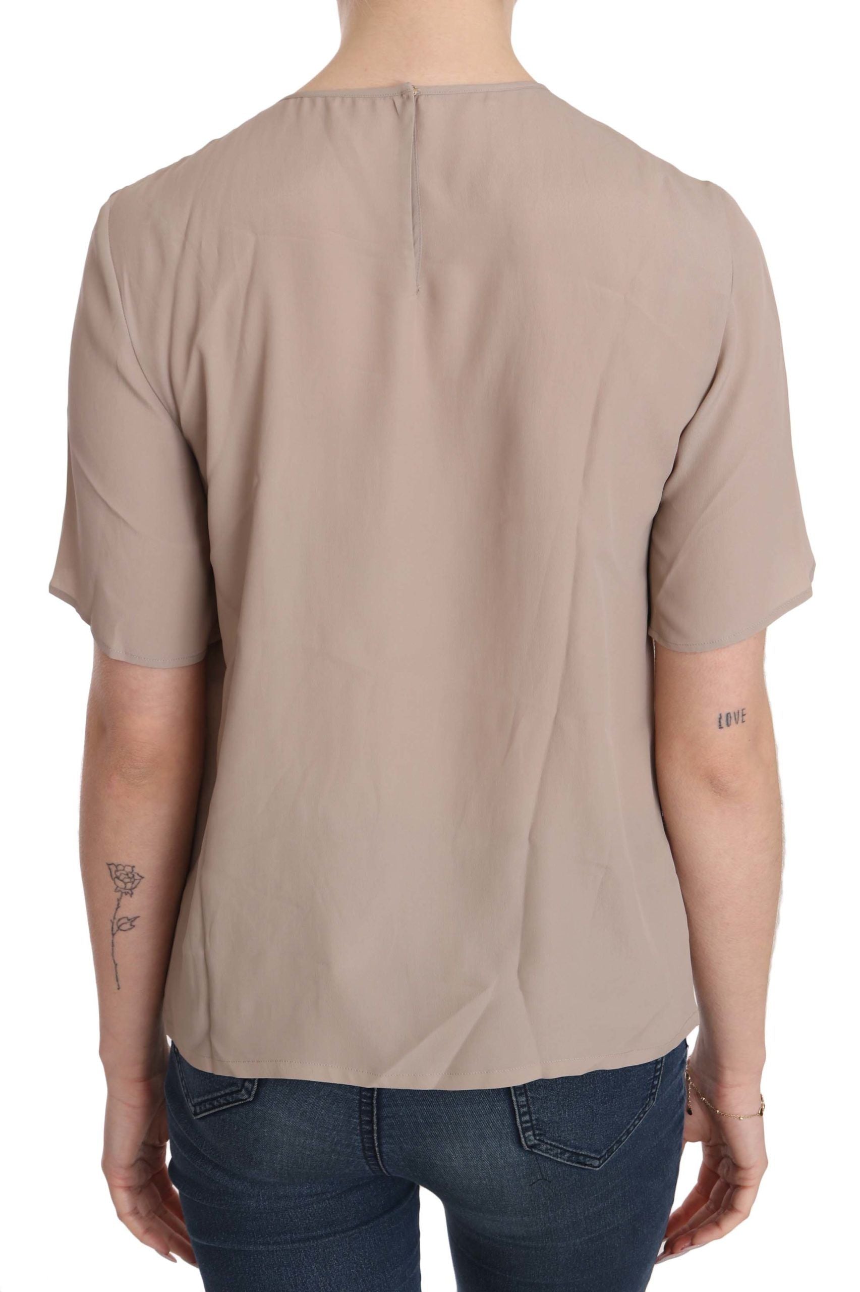 Dolce & Gabbana Beige T-Shirt for Women detail view