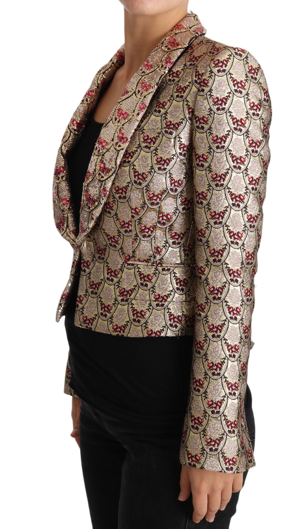 Dolce & Gabbana Gold Blazer for Women alternate view