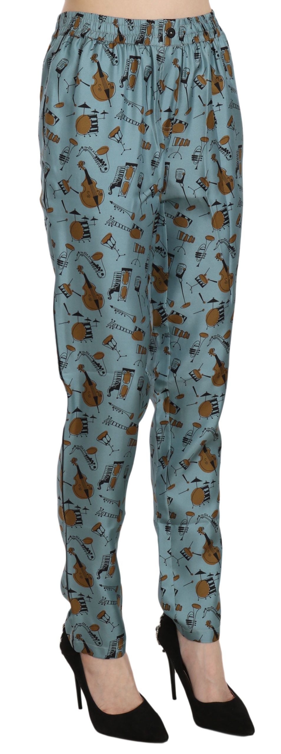 Dolce & Gabbana Blue Casual Pants for Women alternate view