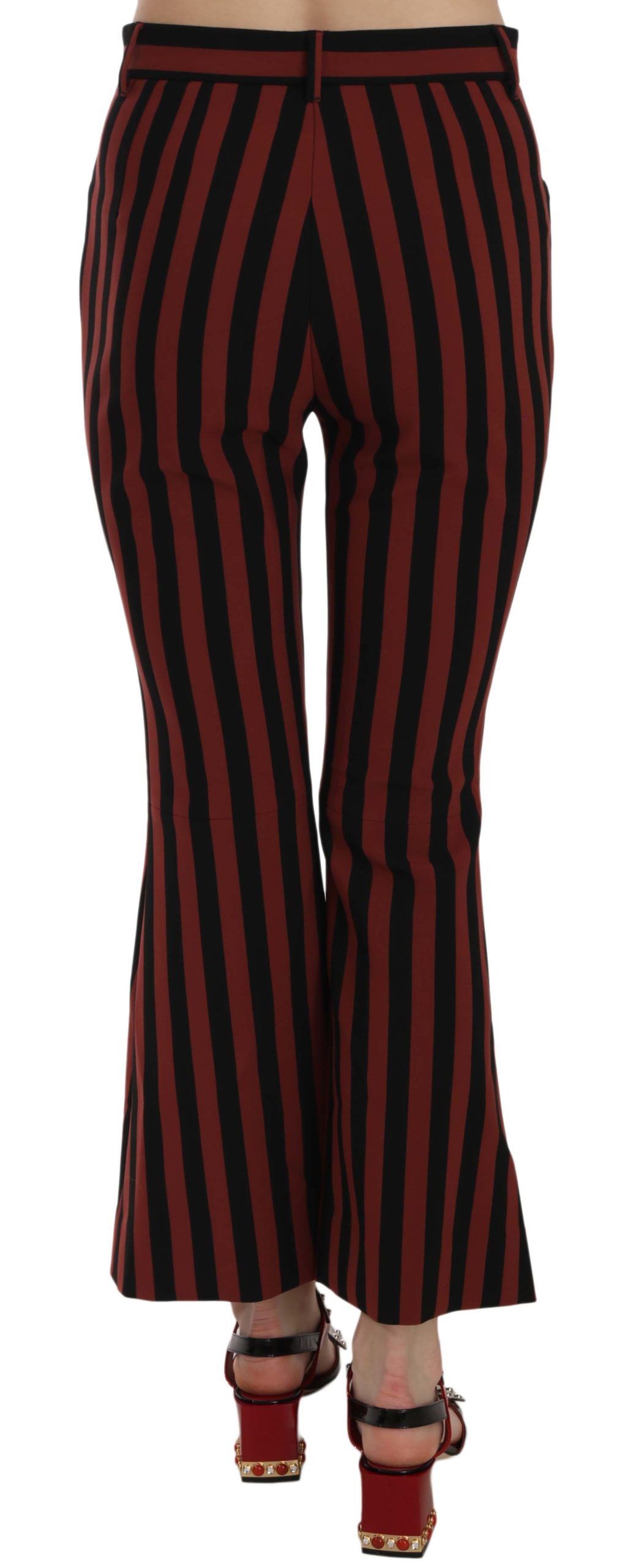 Dolce & Gabbana Black Flared Pants for Women detail view