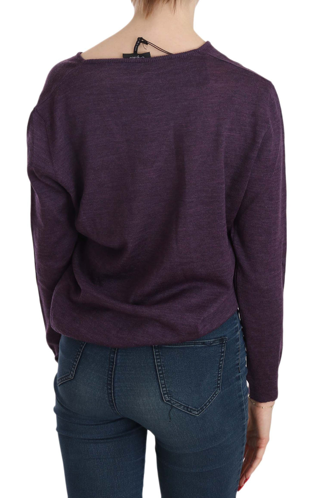BYBLOS Purple Sweatshirt for Women detail view