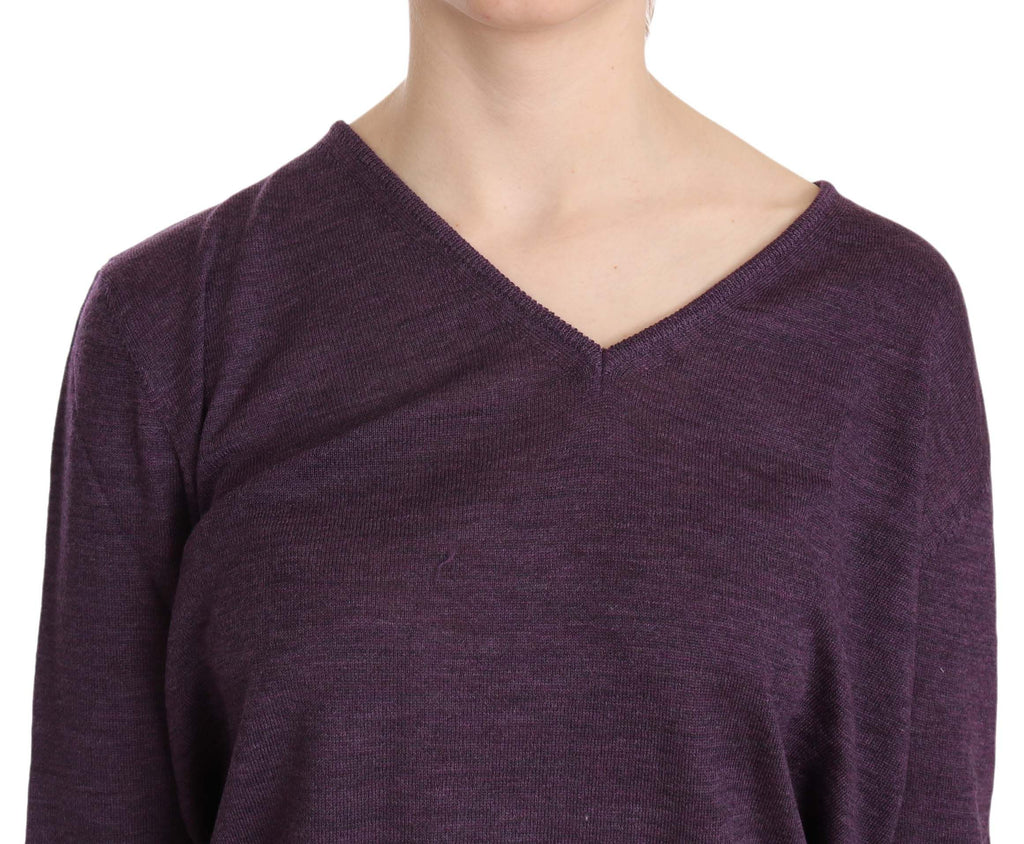 BYBLOS Purple Sweatshirt for Women side view