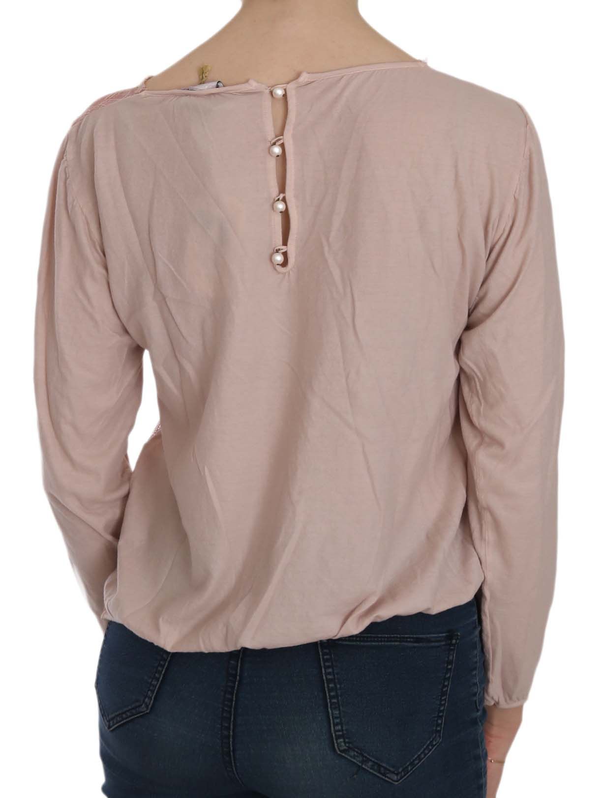 PINK MEMORIES Pink Long Sleeve T-Shirt for Women detail view