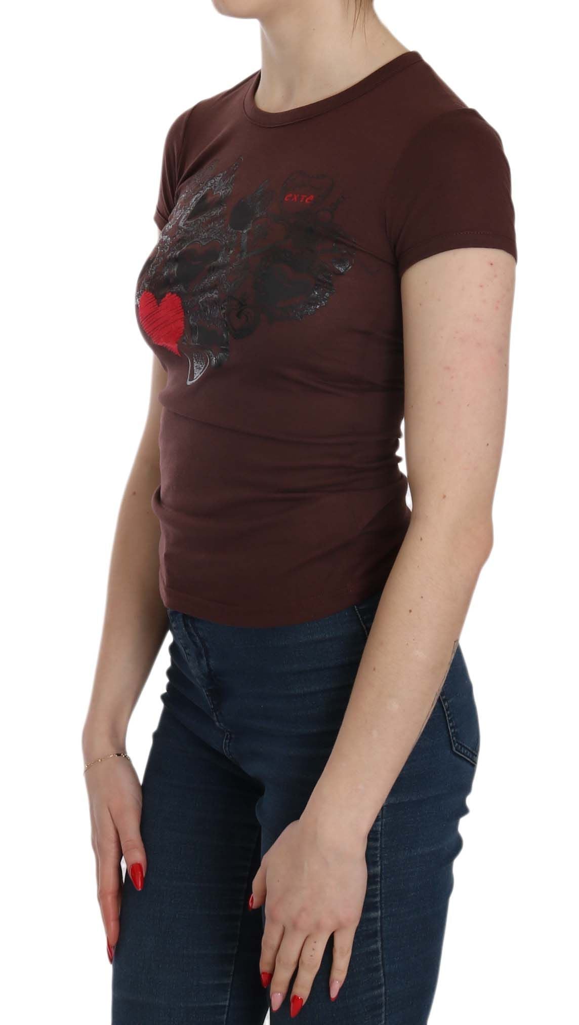 Exte Brown T-Shirt for Women alternate view