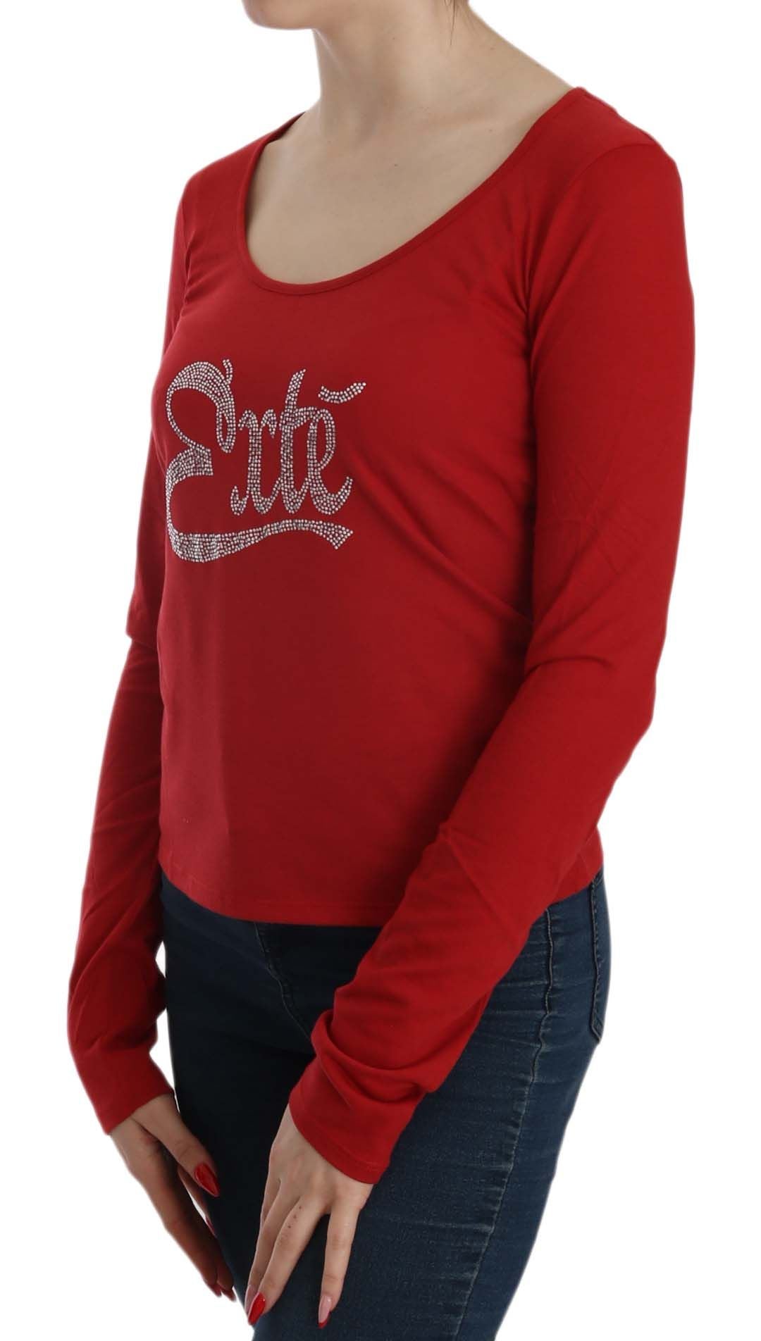Exte Red Long Sleeve T-Shirt for Women detail view