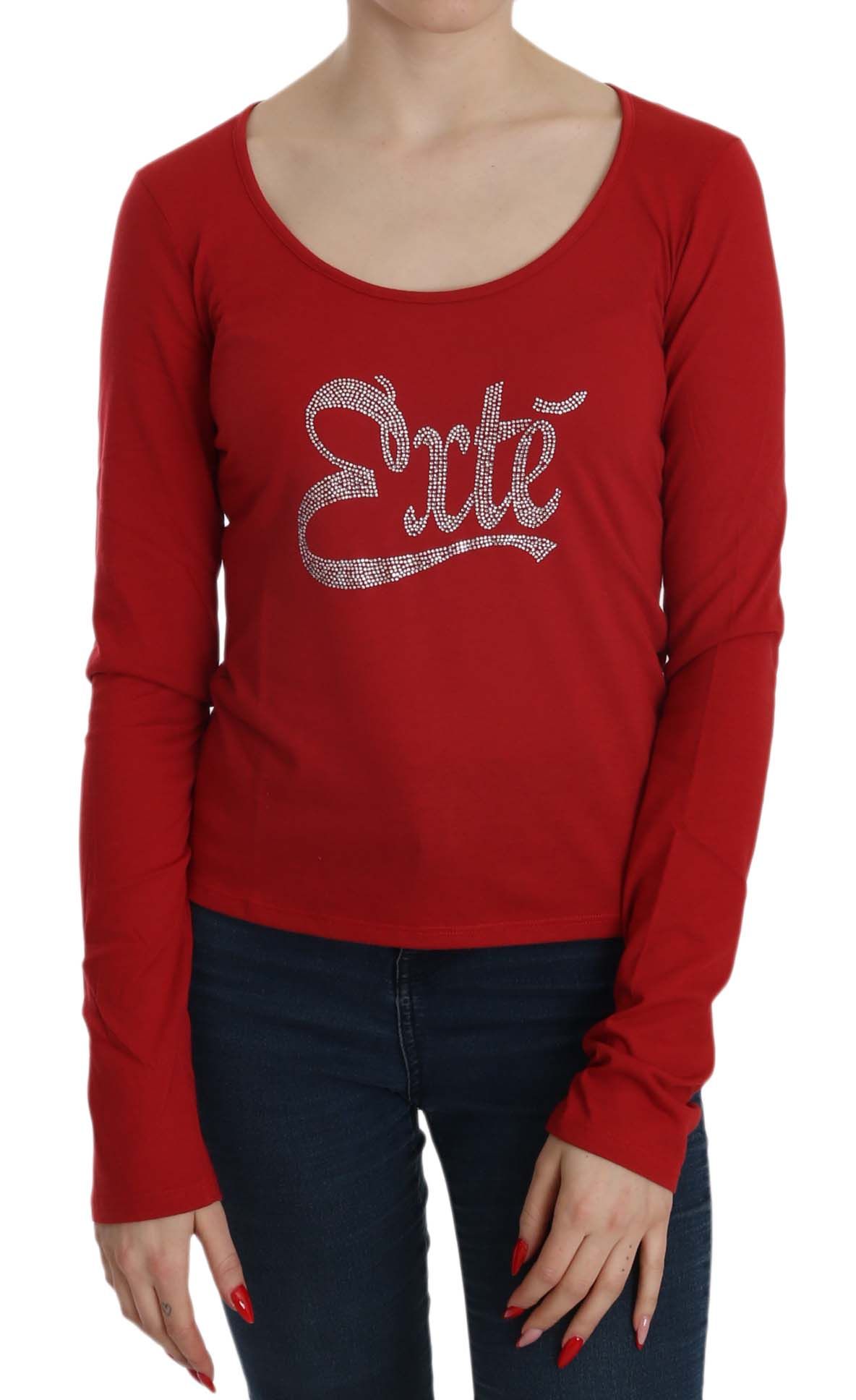 Exte Red Long Sleeve T-Shirt for Women