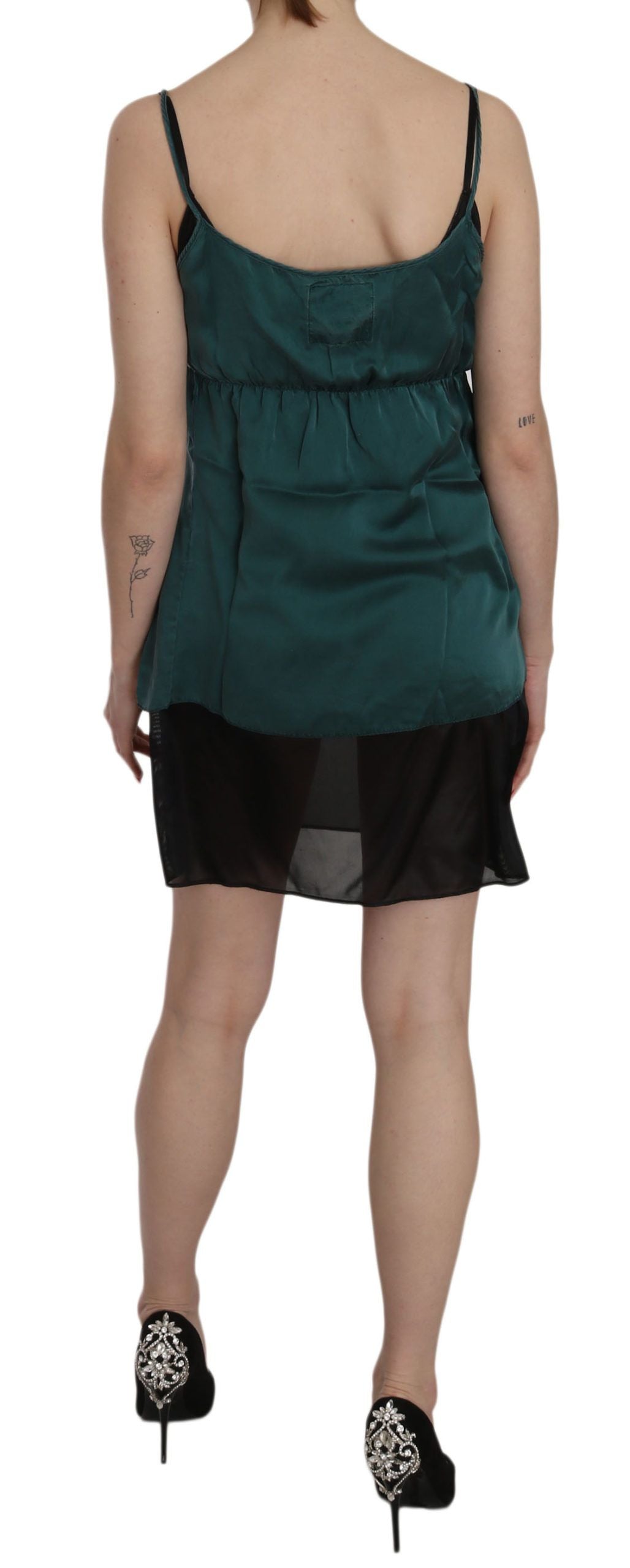 PINK MEMORIES Green Short for Women detail view