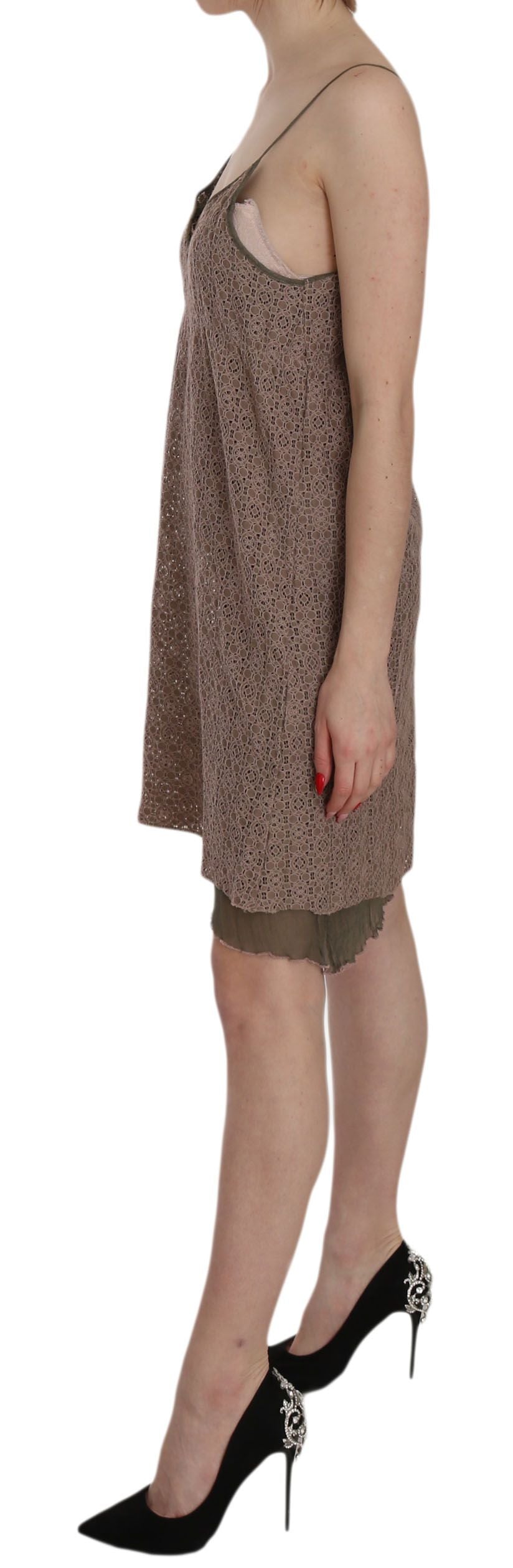 PINK MEMORIES Green Short for Women detail view