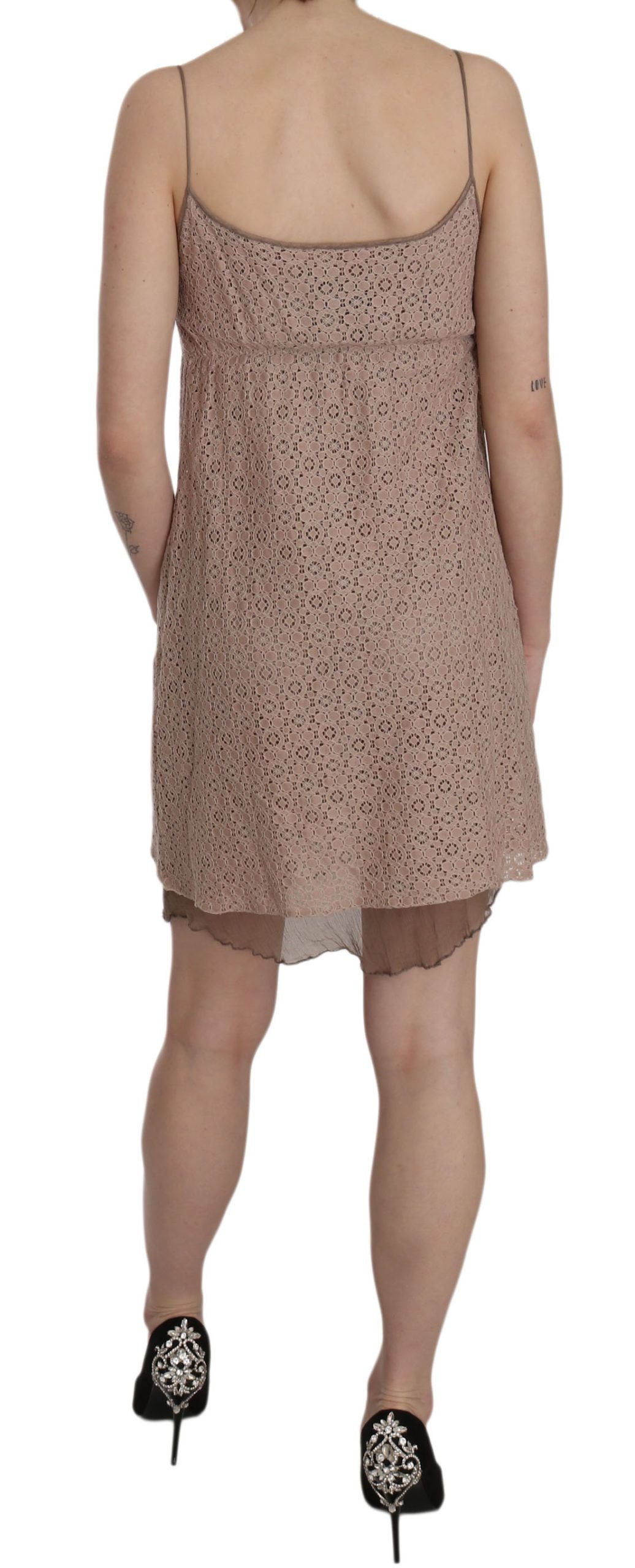 PINK MEMORIES Beige Short for Women detail view