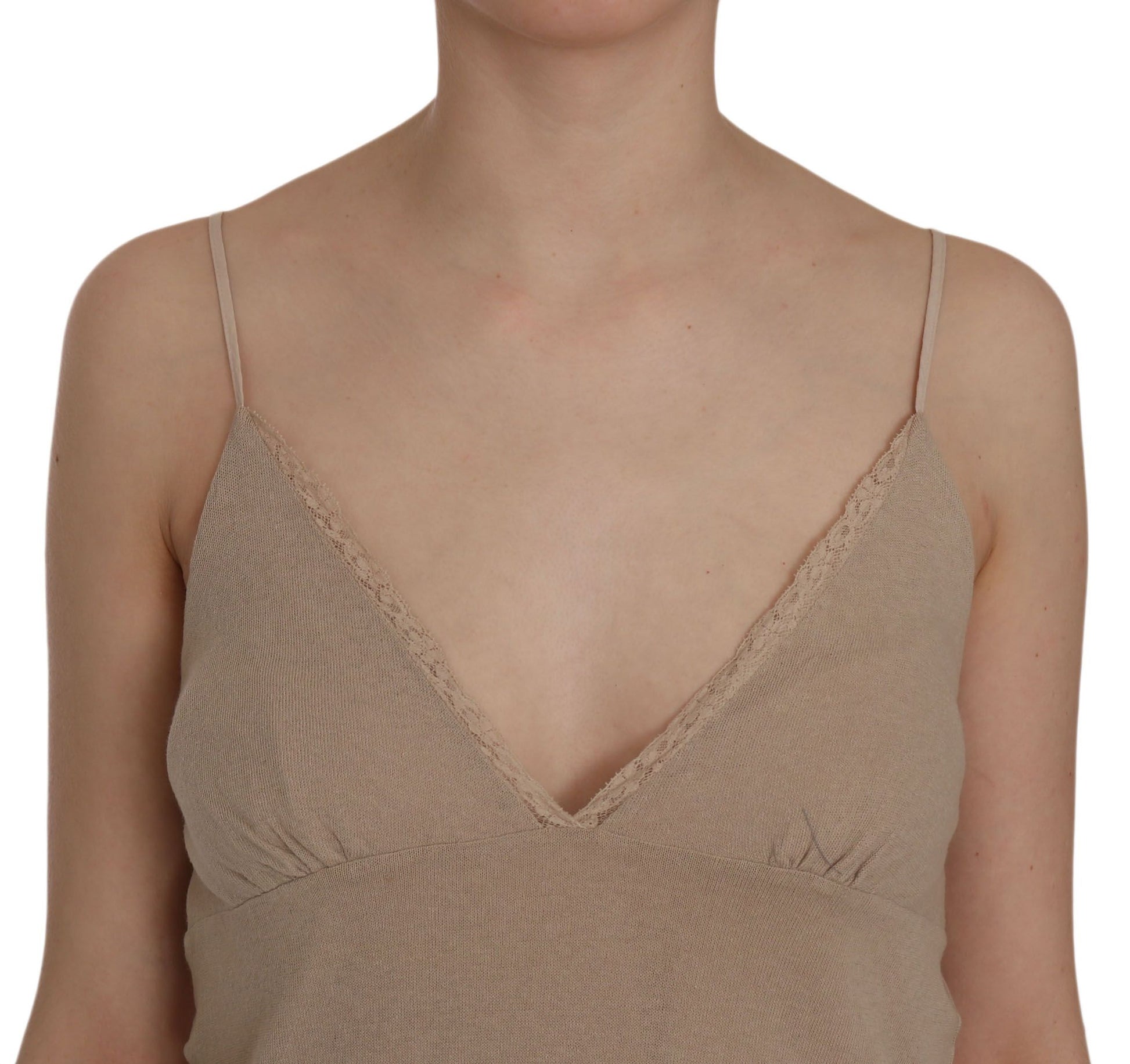 PINK MEMORIES Beige Short for Women side view