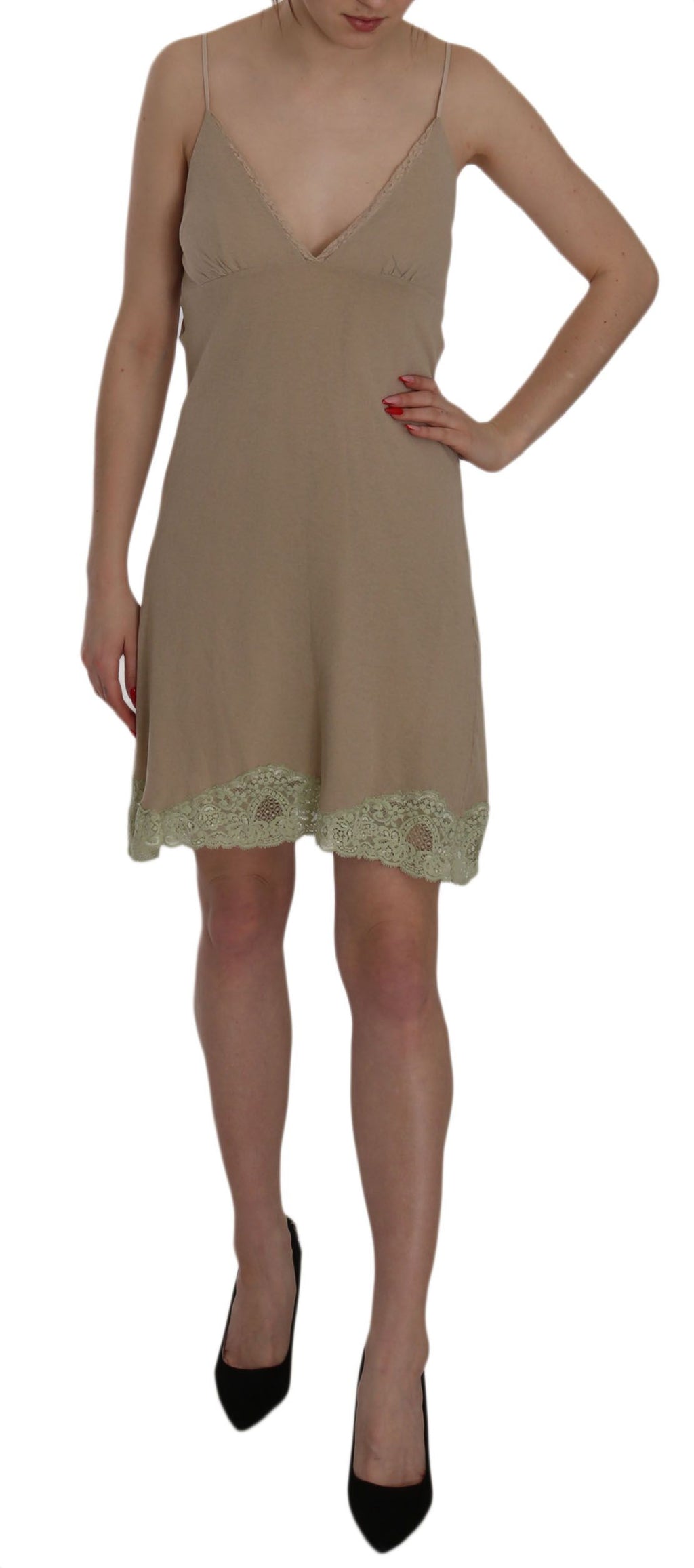 PINK MEMORIES Beige Short for Women