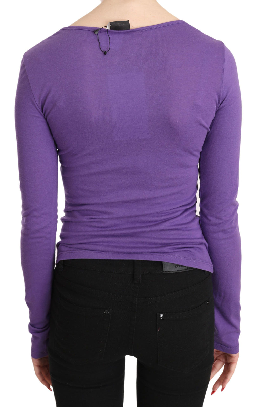Exte Purple Long Sleeve T-Shirt for Women detail view
