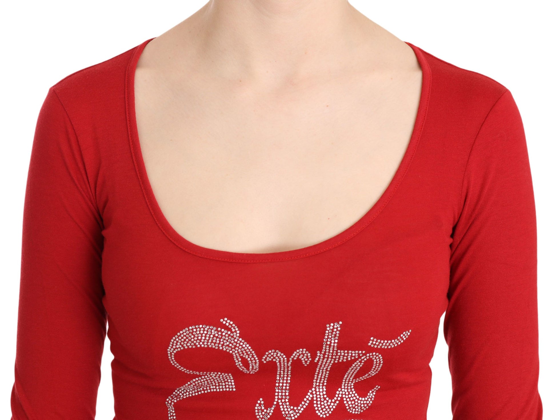 Exte Red Long Sleeve T-Shirt for Women additional view