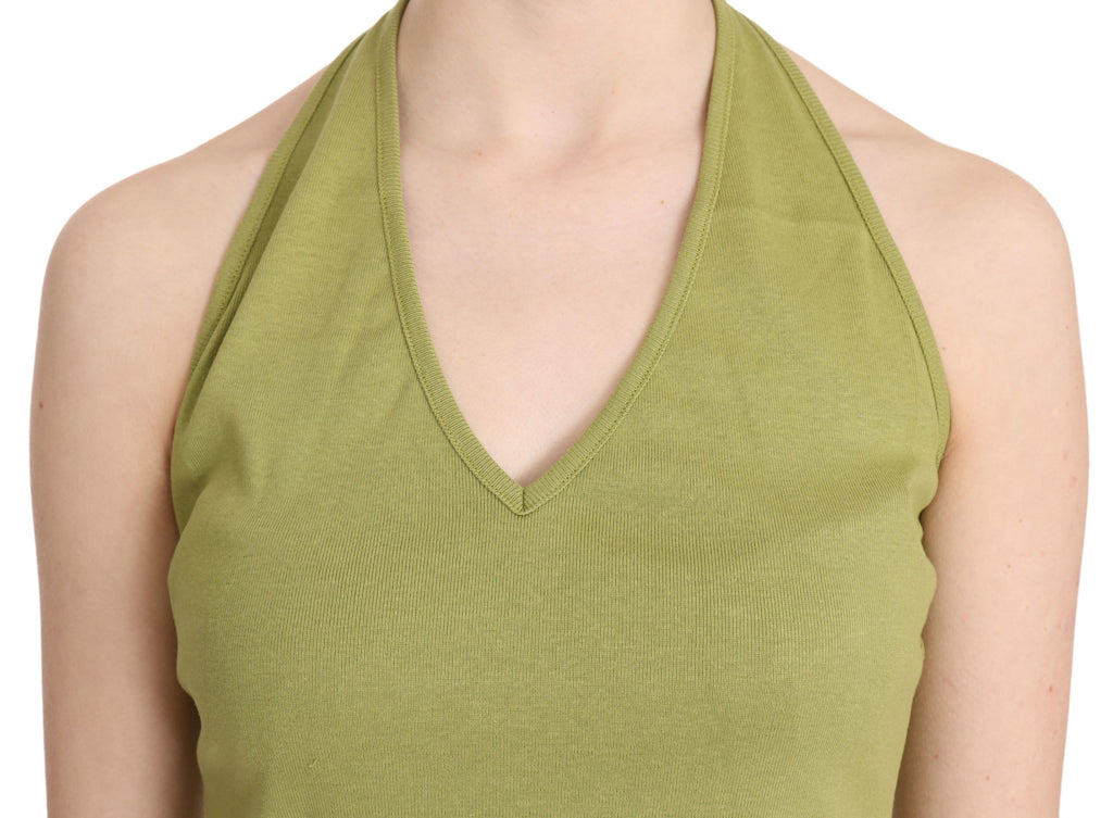 GF Ferre Green Sleeveless T-Shirt for Women additional view