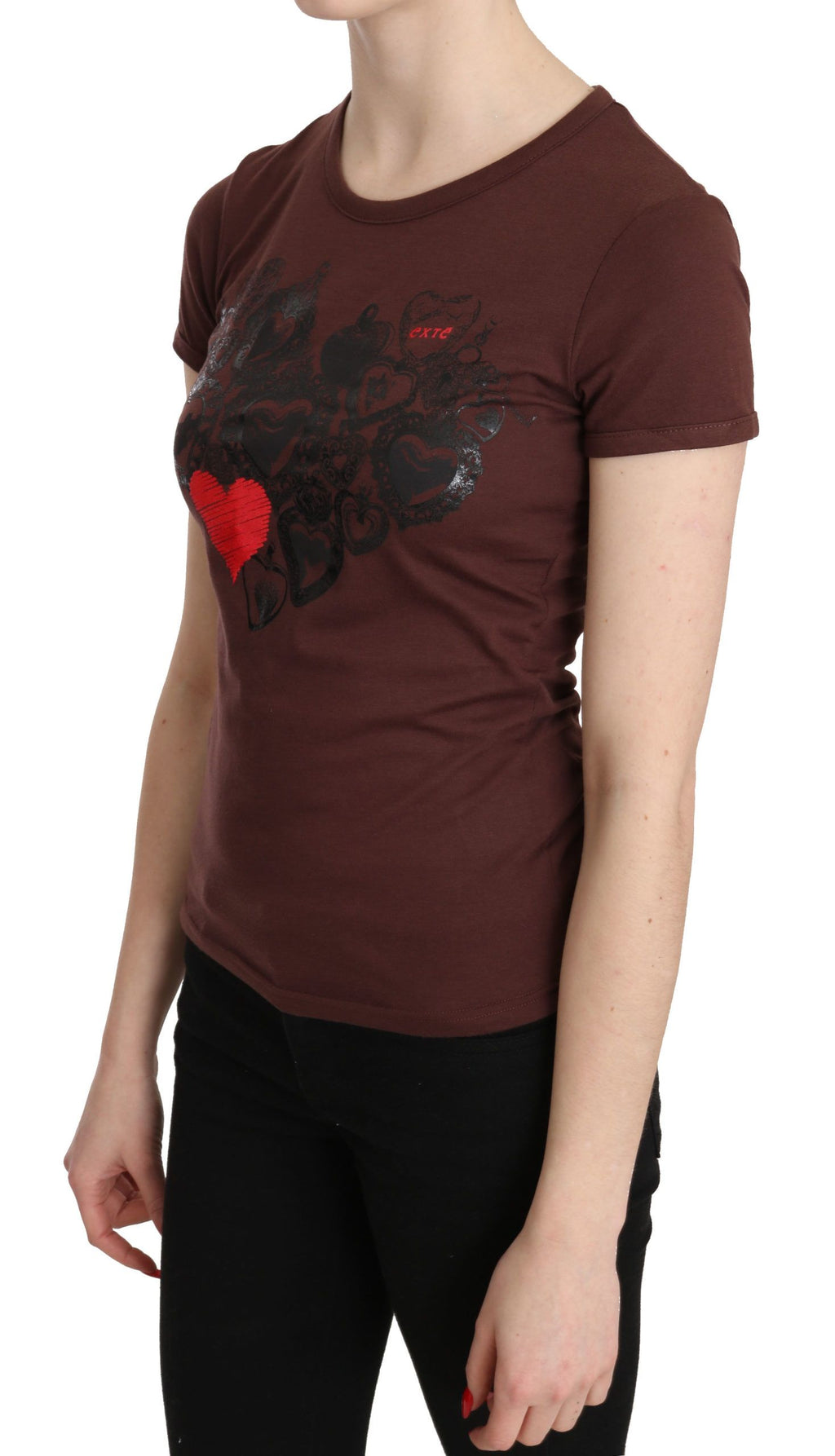 Exte Brown T-Shirt for Women alternate view