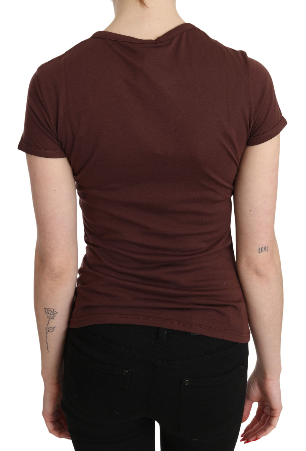 Exte Brown T-Shirt for Women detail view