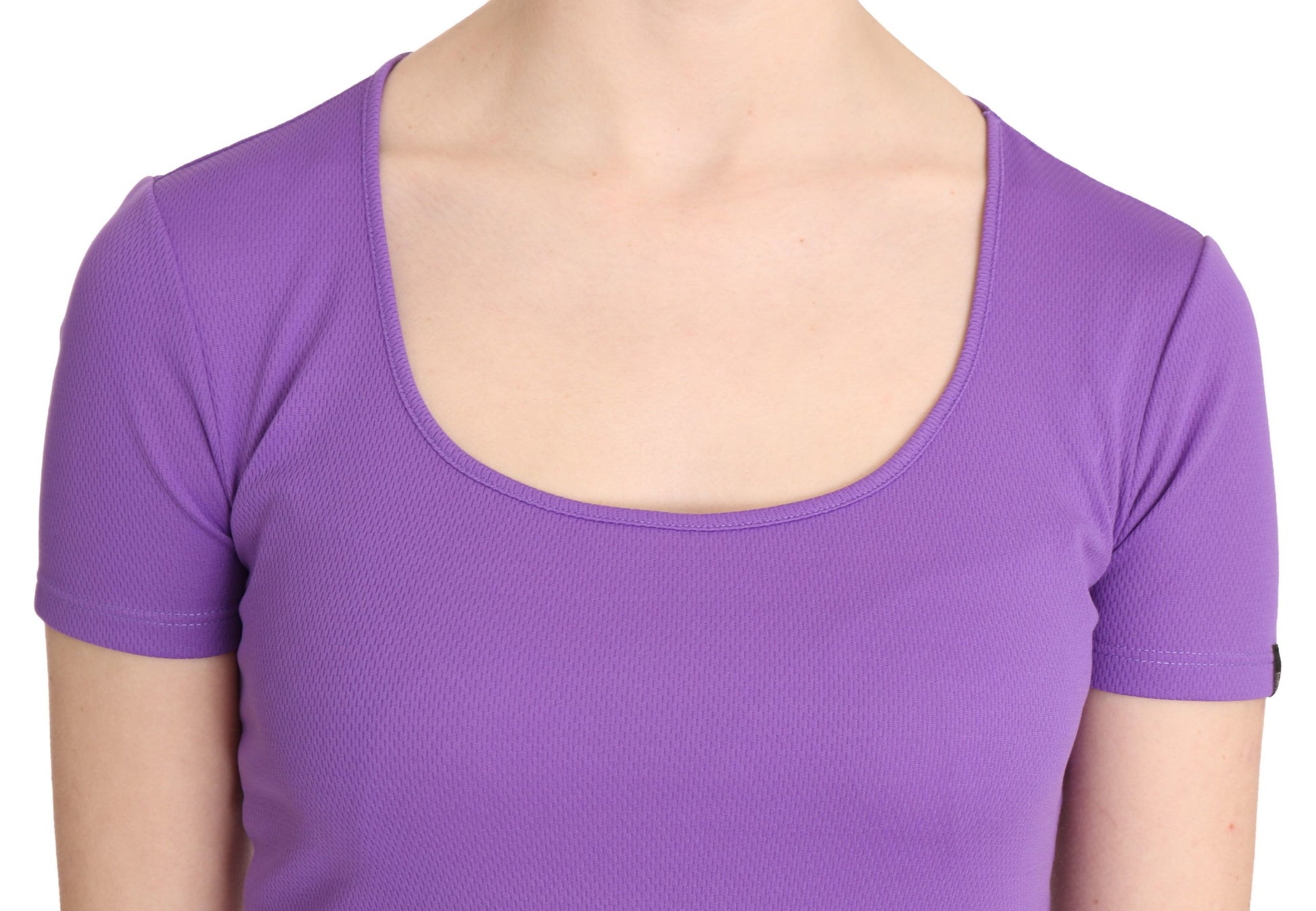 GF Ferre Purple T-Shirt for Women side view