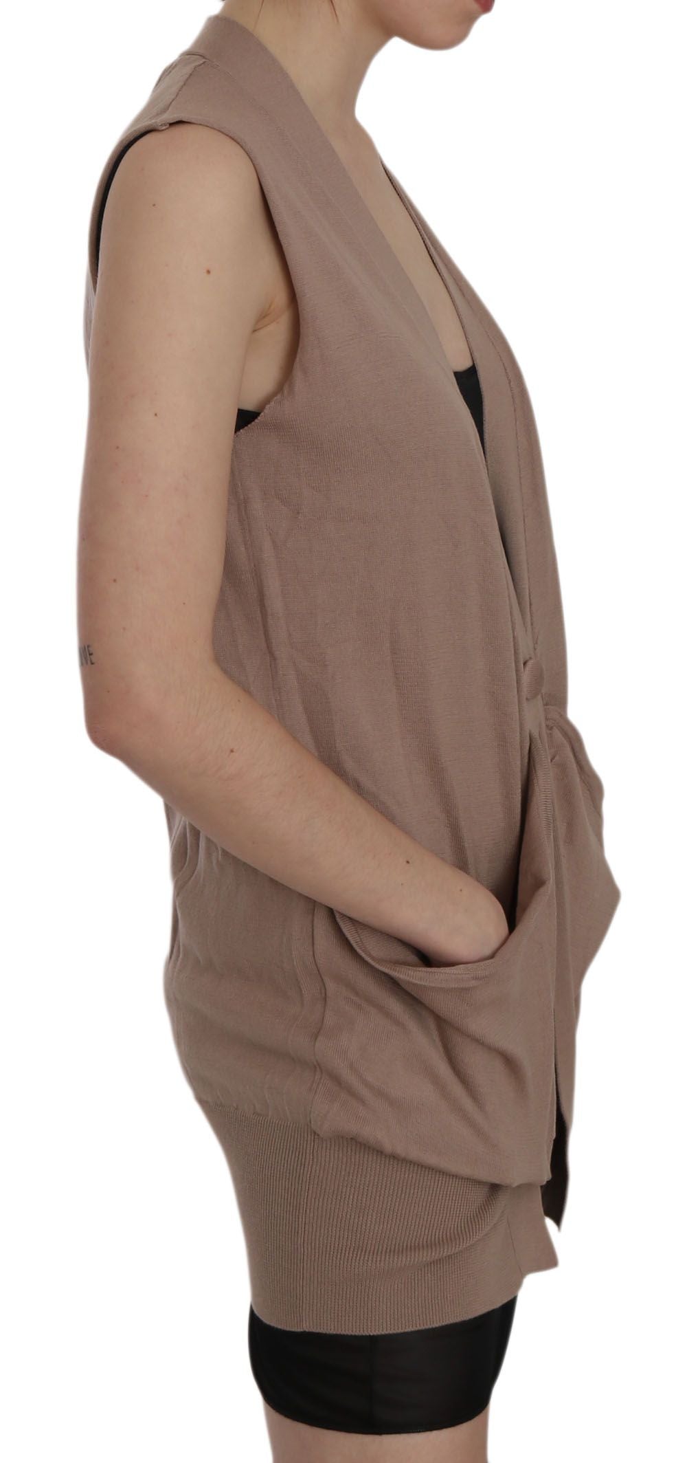 PINK MEMORIES Brown Cardigan for Women alternate view