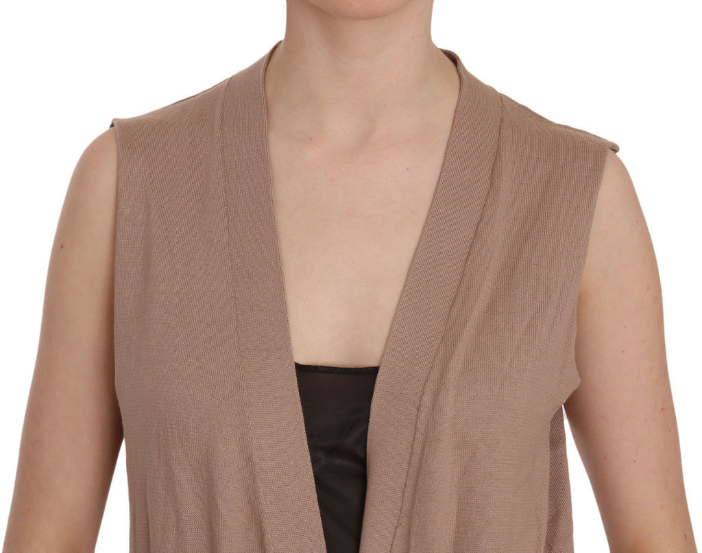 PINK MEMORIES Brown Cardigan for Women additional view