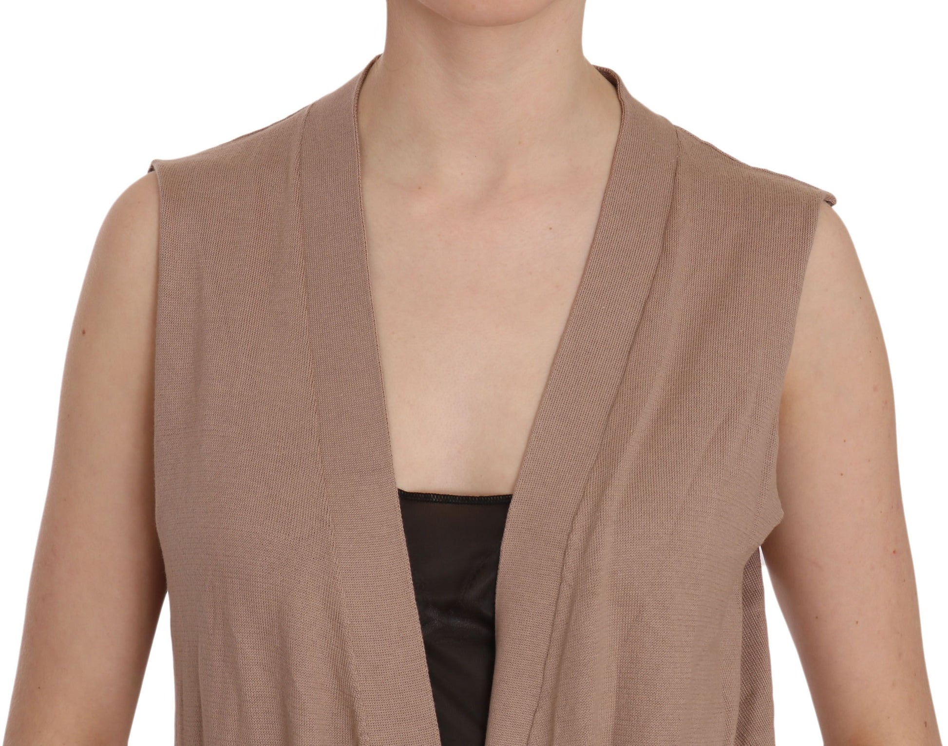 PINK MEMORIES Brown Cardigan for Women additional view