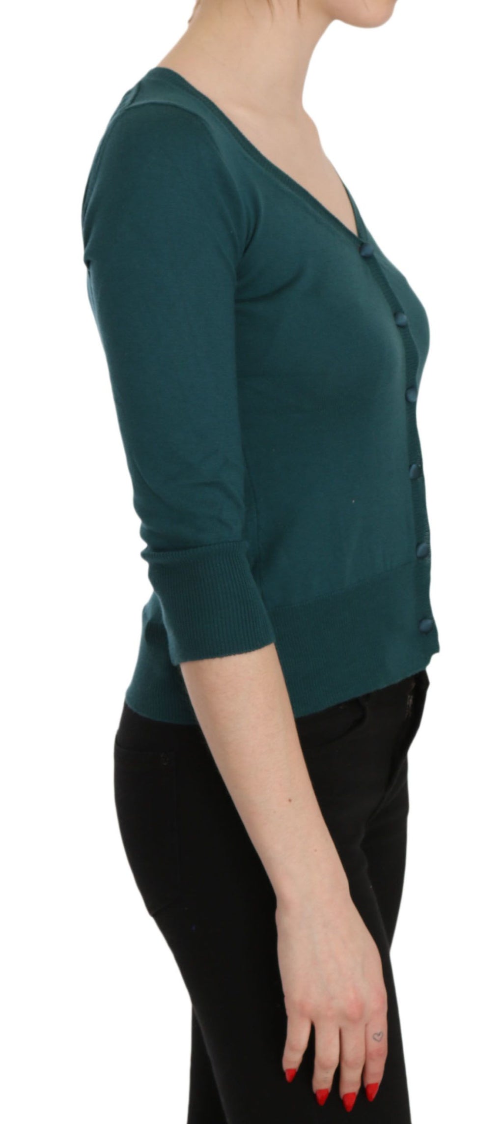 PINK MEMORIES Blue Cardigan for Women alternate view