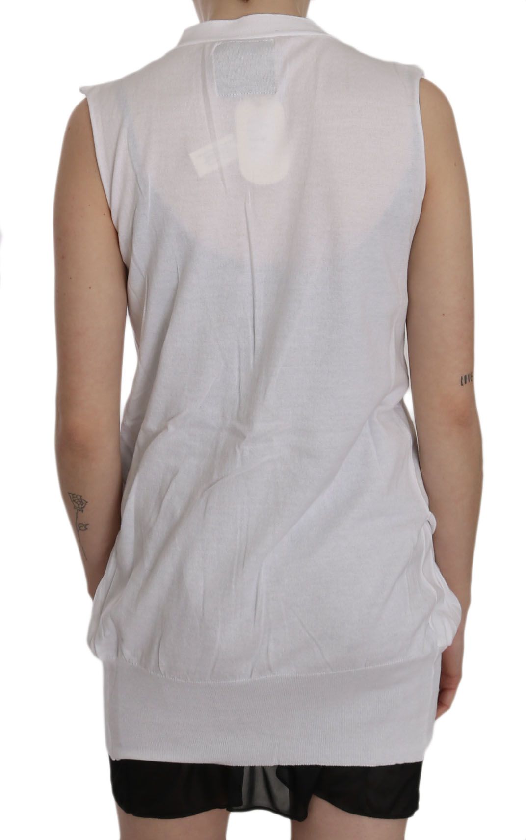 PINK MEMORIES White Cardigan for Women detail view