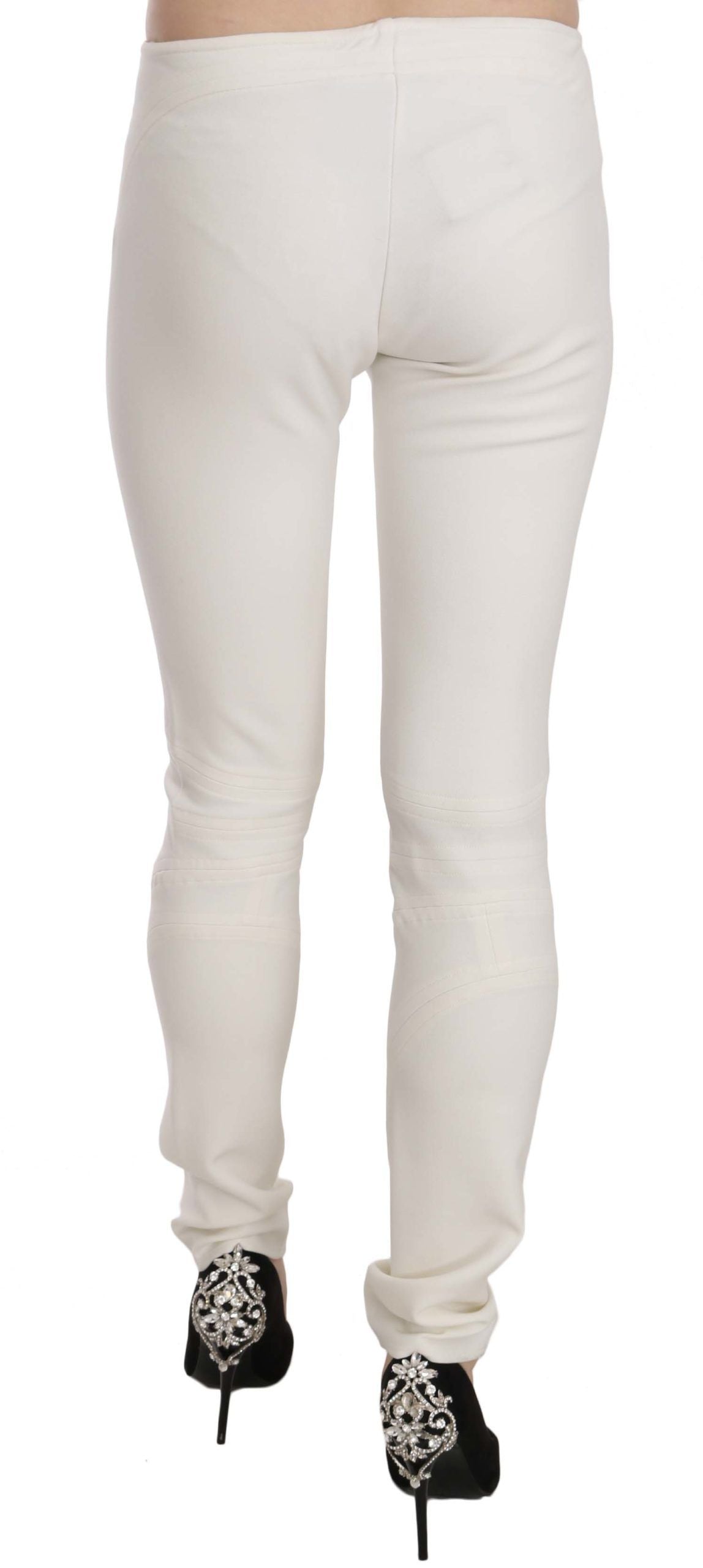 Just Cavalli White Casual Pants for Women detail view