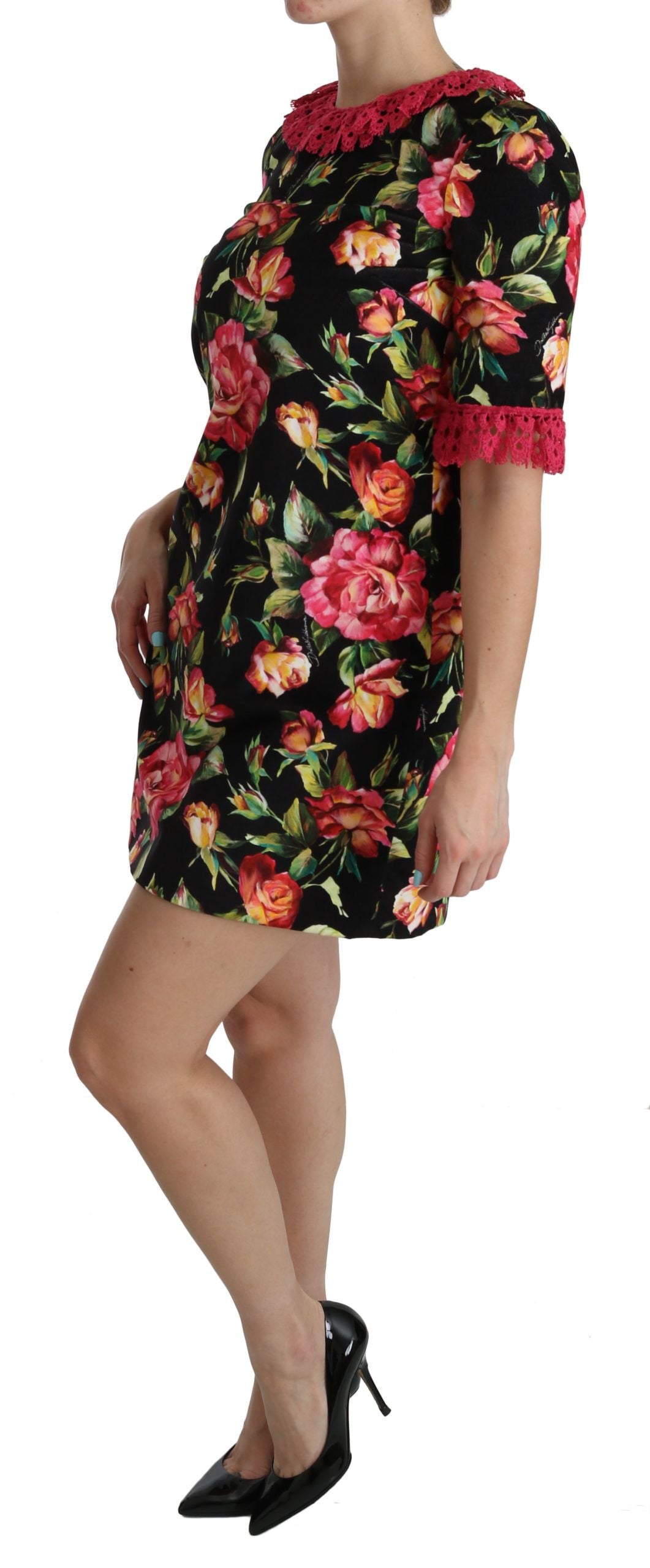 Dolce & Gabbana Black Short for Women side view