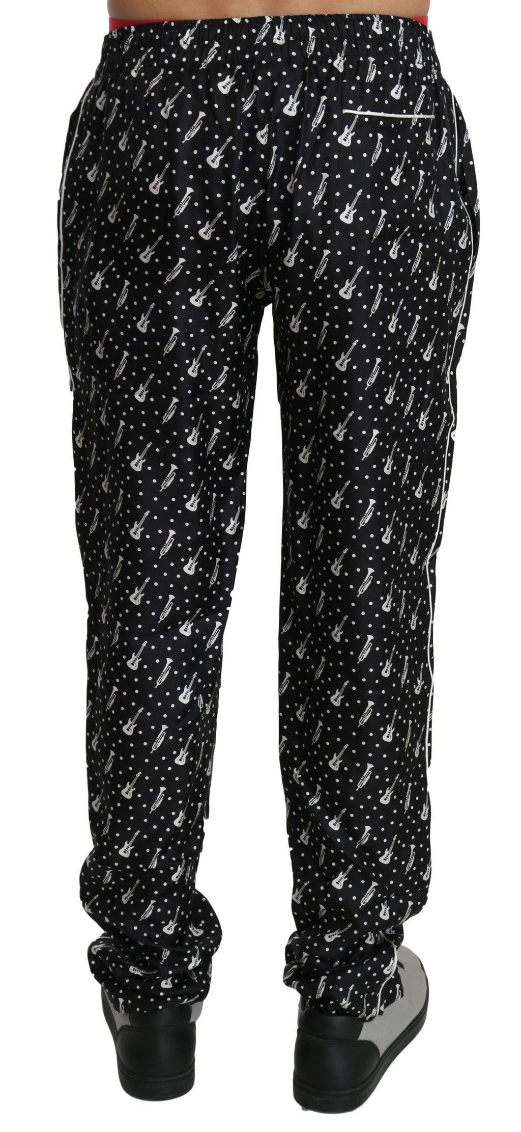 Dolce & Gabbana Black Casual Pants for Men detail view
