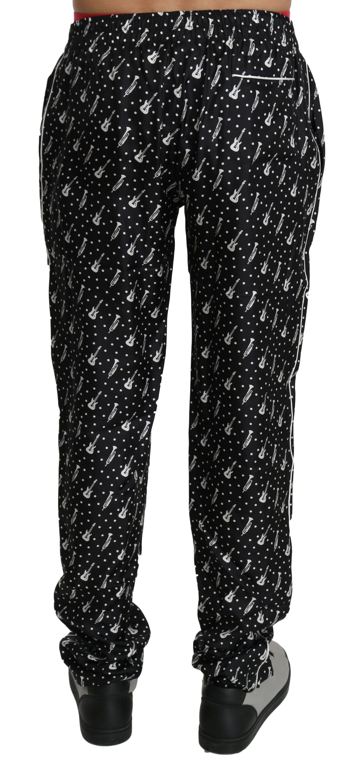 Dolce & Gabbana Black Casual Pants for Men detail view