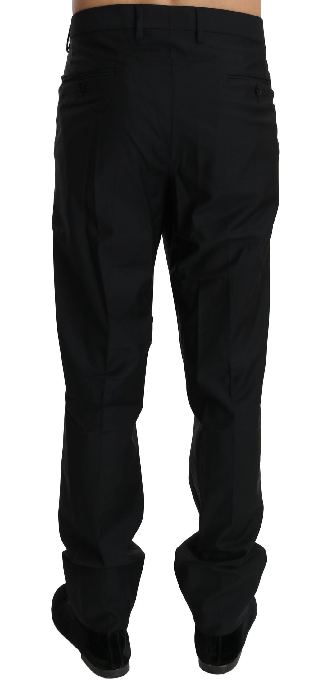 Dolce & Gabbana Black Dress Pants for Men detail view