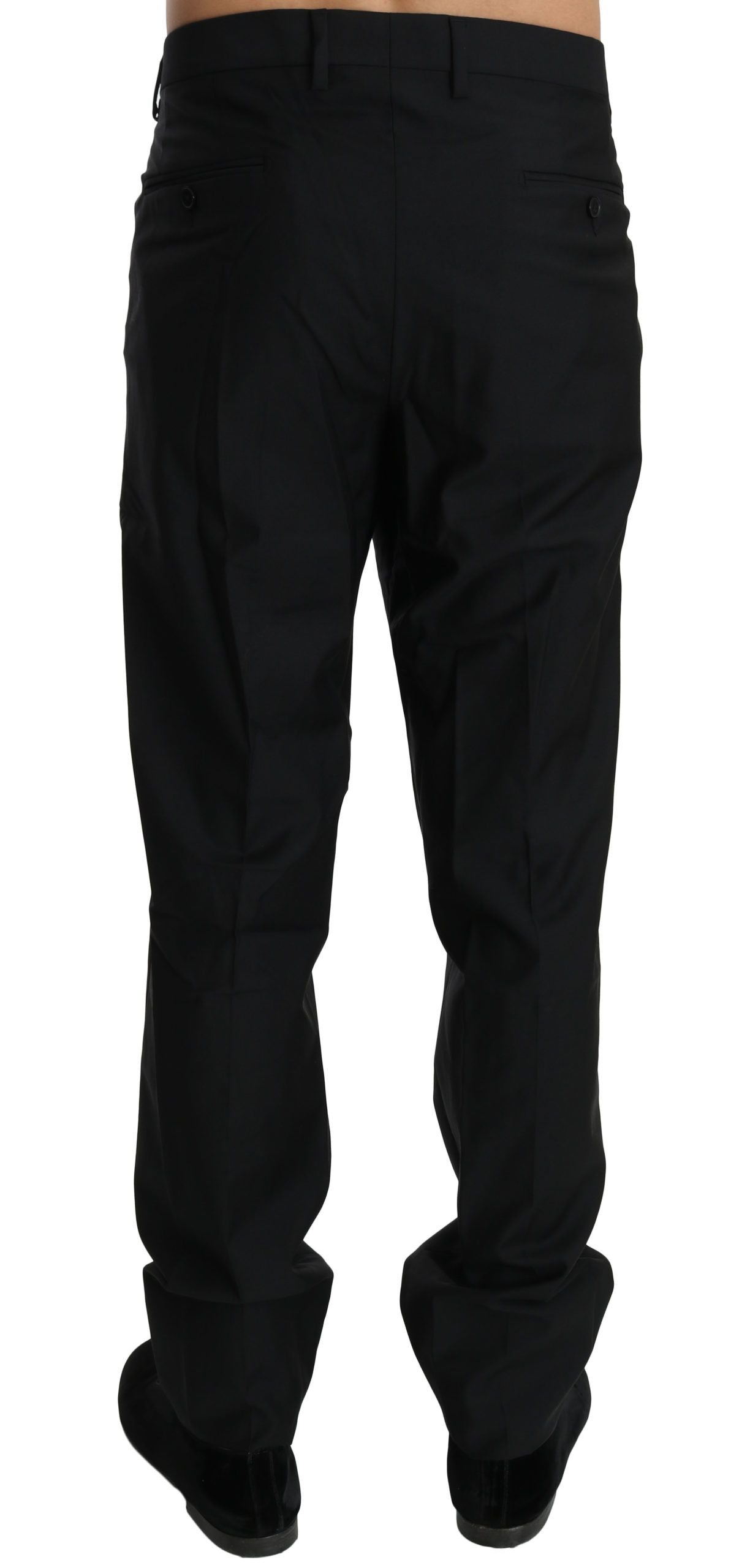 Dolce & Gabbana Black Dress Pants for Men detail view